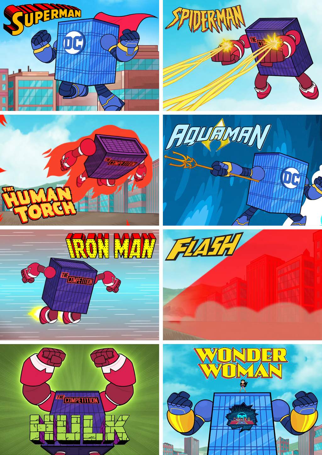 DC vs The Competition 02