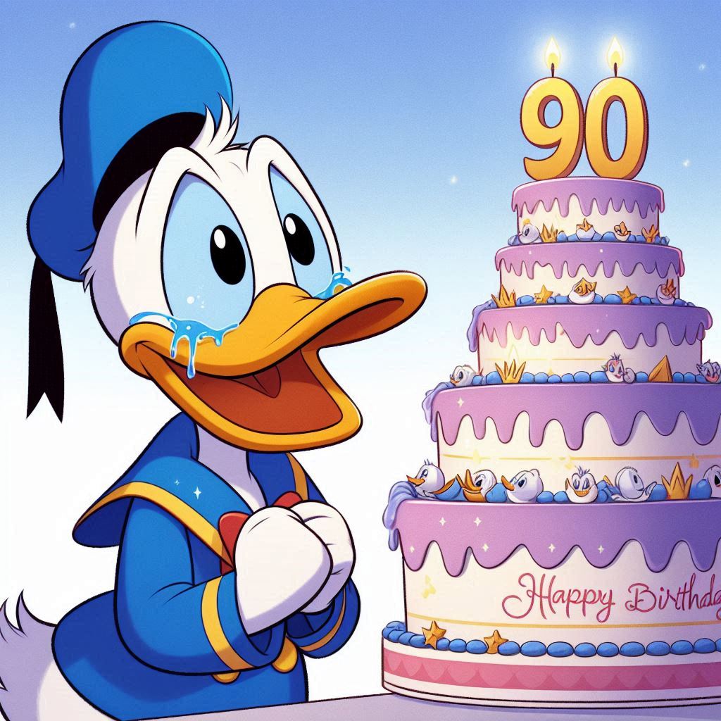 Happy 90th anniversary, Donald Duck!