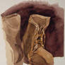 Watercolour Boot