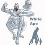 White Ape size comparison