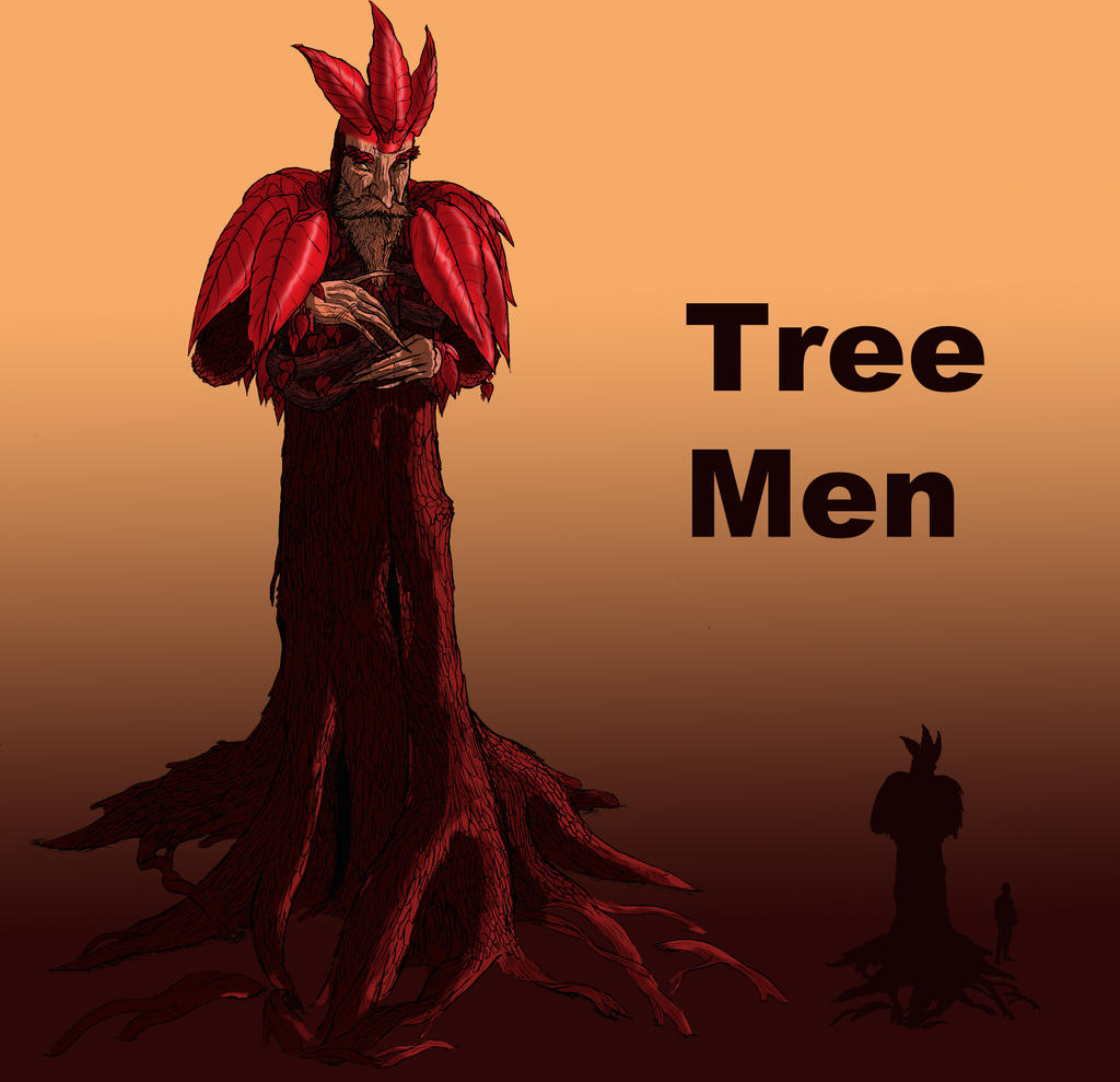 Tally Tree Man Tree Man size comparison by Spearhafoc on DeviantArt