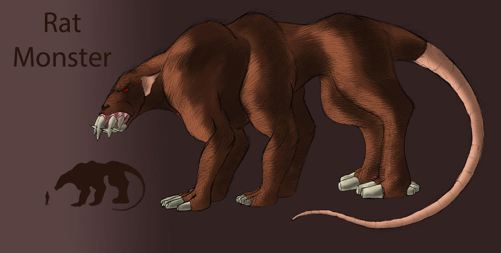Rat In Java Monster Rat Monster by Spearhafoc on DeviantArt
