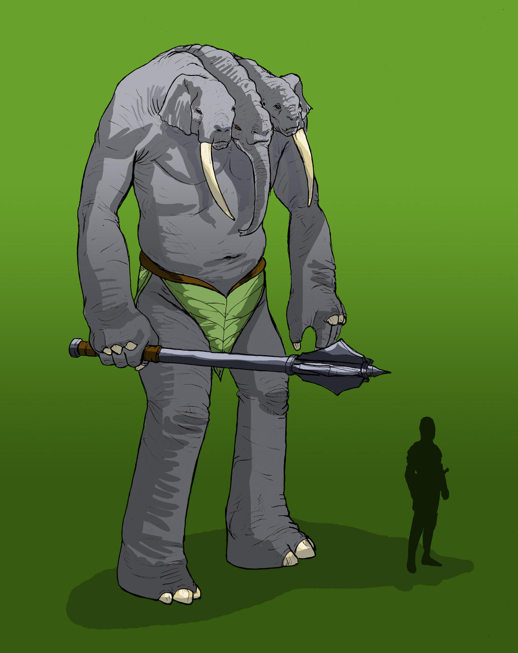 Rabid Oliphaunt Sir Olifaunt by Spearhafoc on DeviantArt