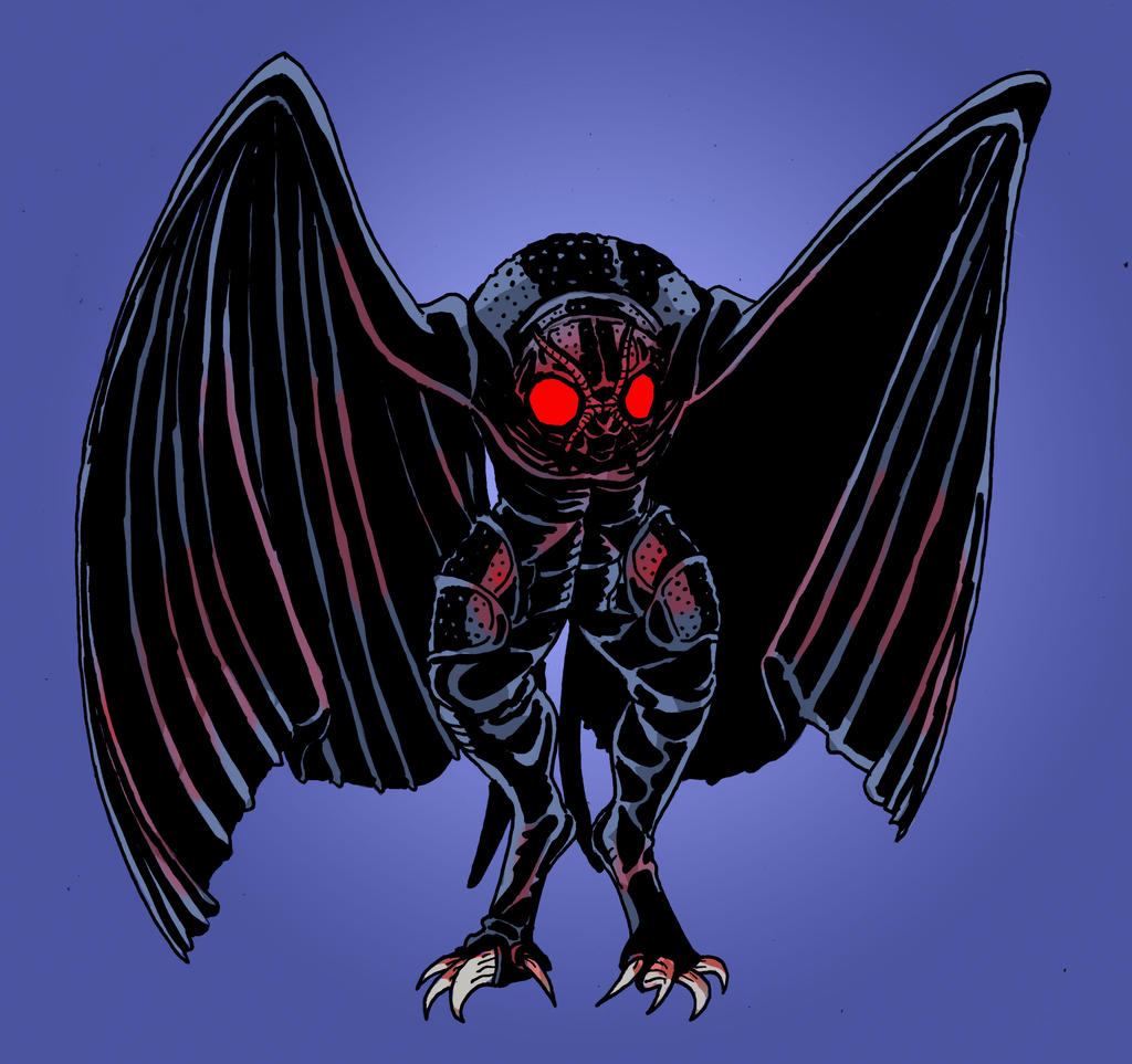Mothman by Spearhafoc on DeviantArt