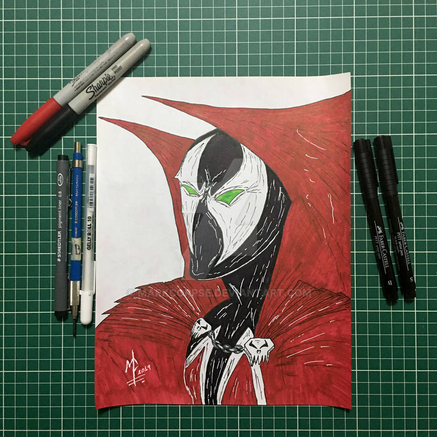 Commission: The Hellspawn by MarkCorpse on DeviantArt