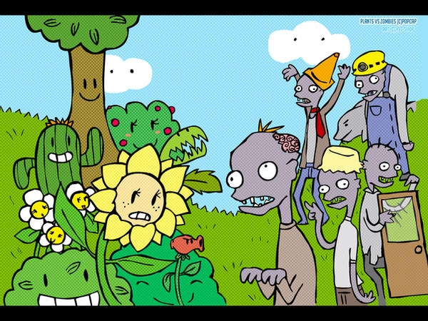 Plant vs Zombies -wallpaper