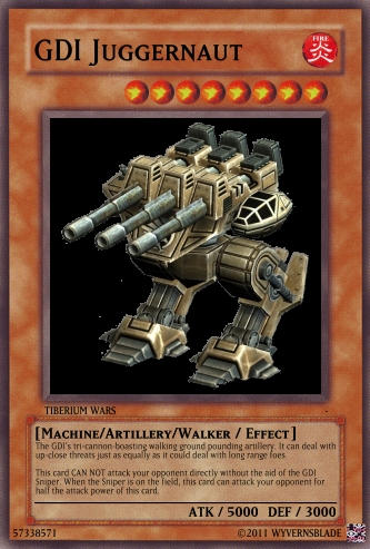 Juggernaut Card GDI Juggernaut Card by WyvernsBlade on DeviantArt