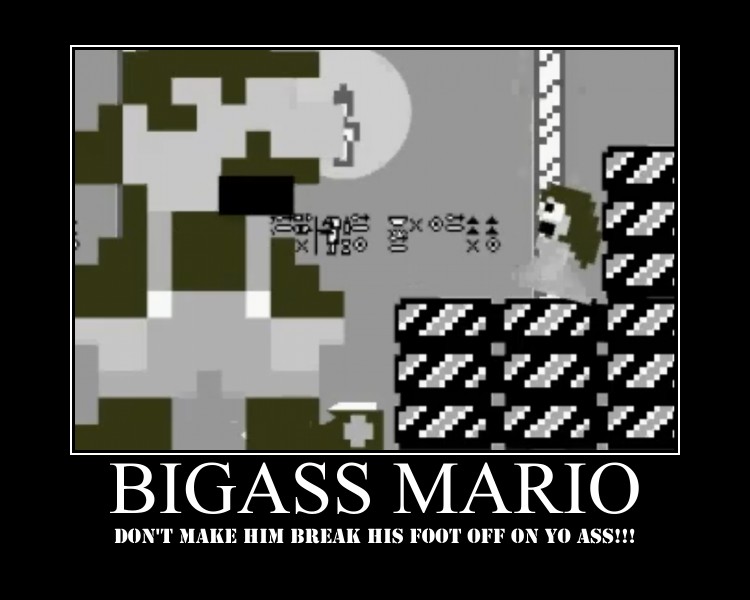 Bigass Mario Motivational