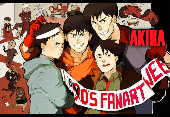 90s ANIME FANART WEEK - AKIRA 1988