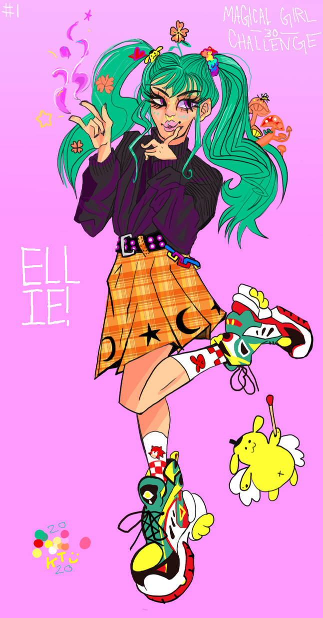 Ellie Rice Magic Ellie THE magic girl by halloweengreen on DeviantArt