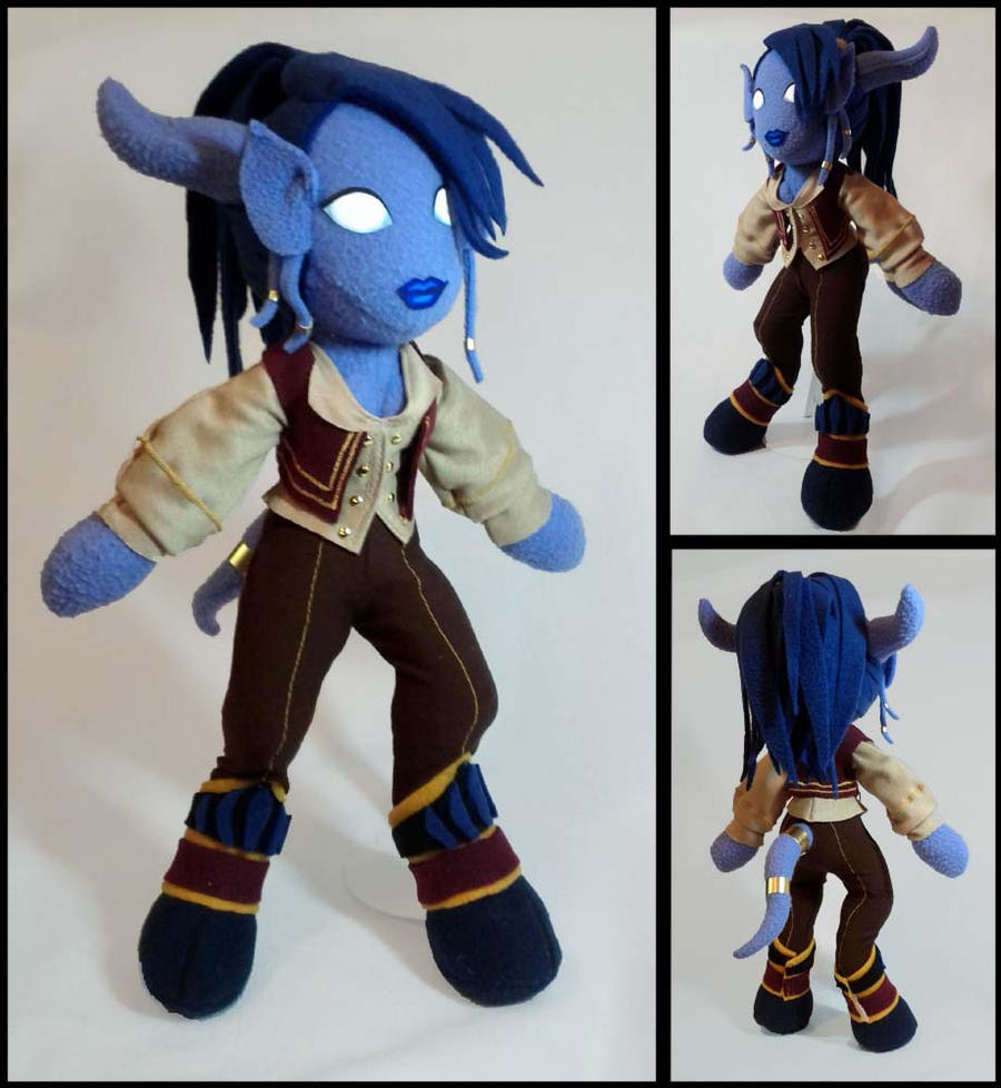 Umara, WoW Draenei Mage Plush