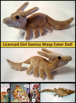 Girl Genius Wasp Eater Plushie Doll