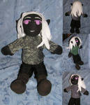 Drizzt Do'Urden Plushie--5th by Threnodi