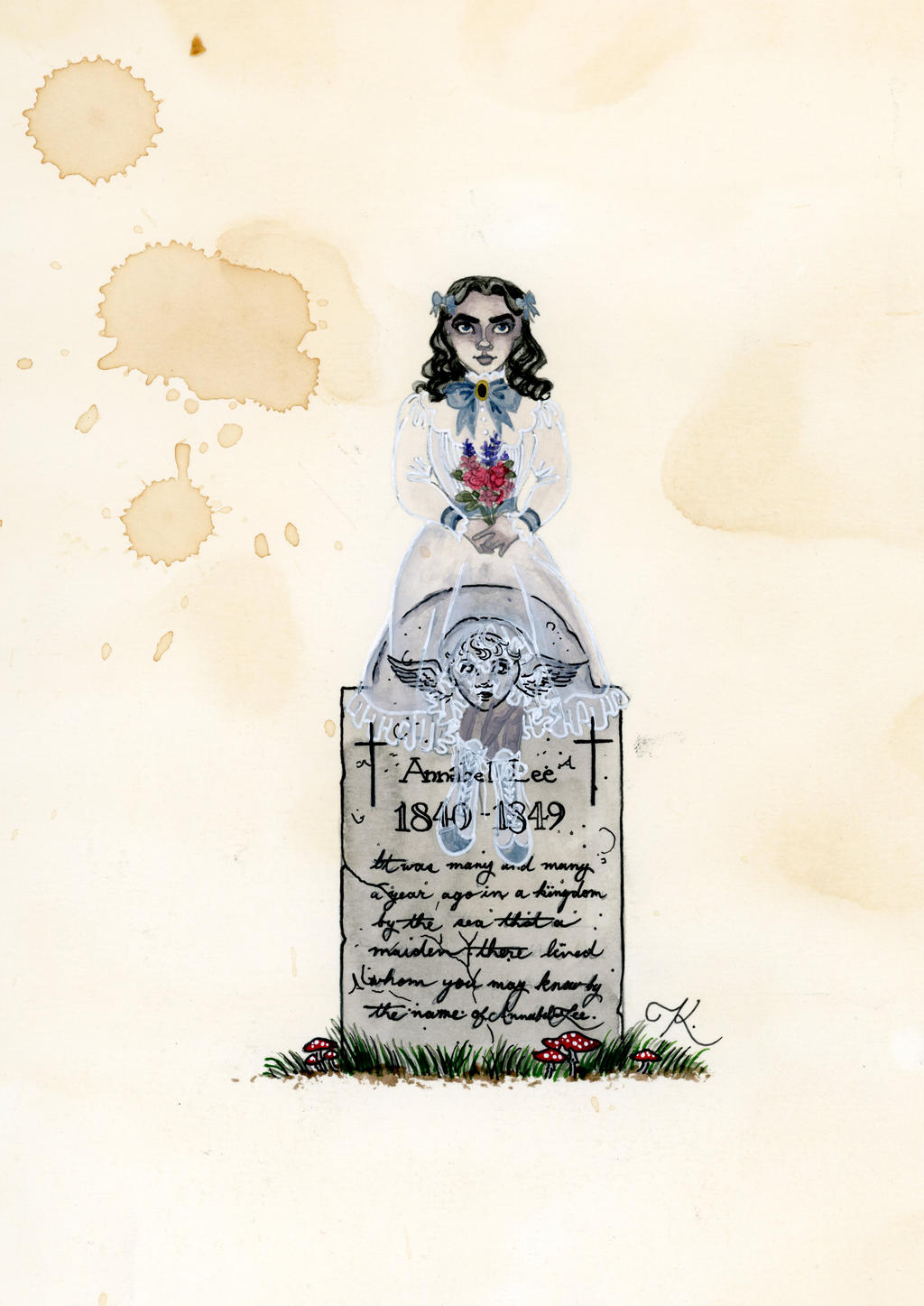 The Grave of Annabel Lee by Kitty-Grimm on DeviantArt