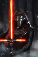 STAR WARS eps. VII - Kylo Ren Fanart