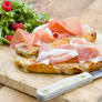 Welsh Rarebit and Parma Ham