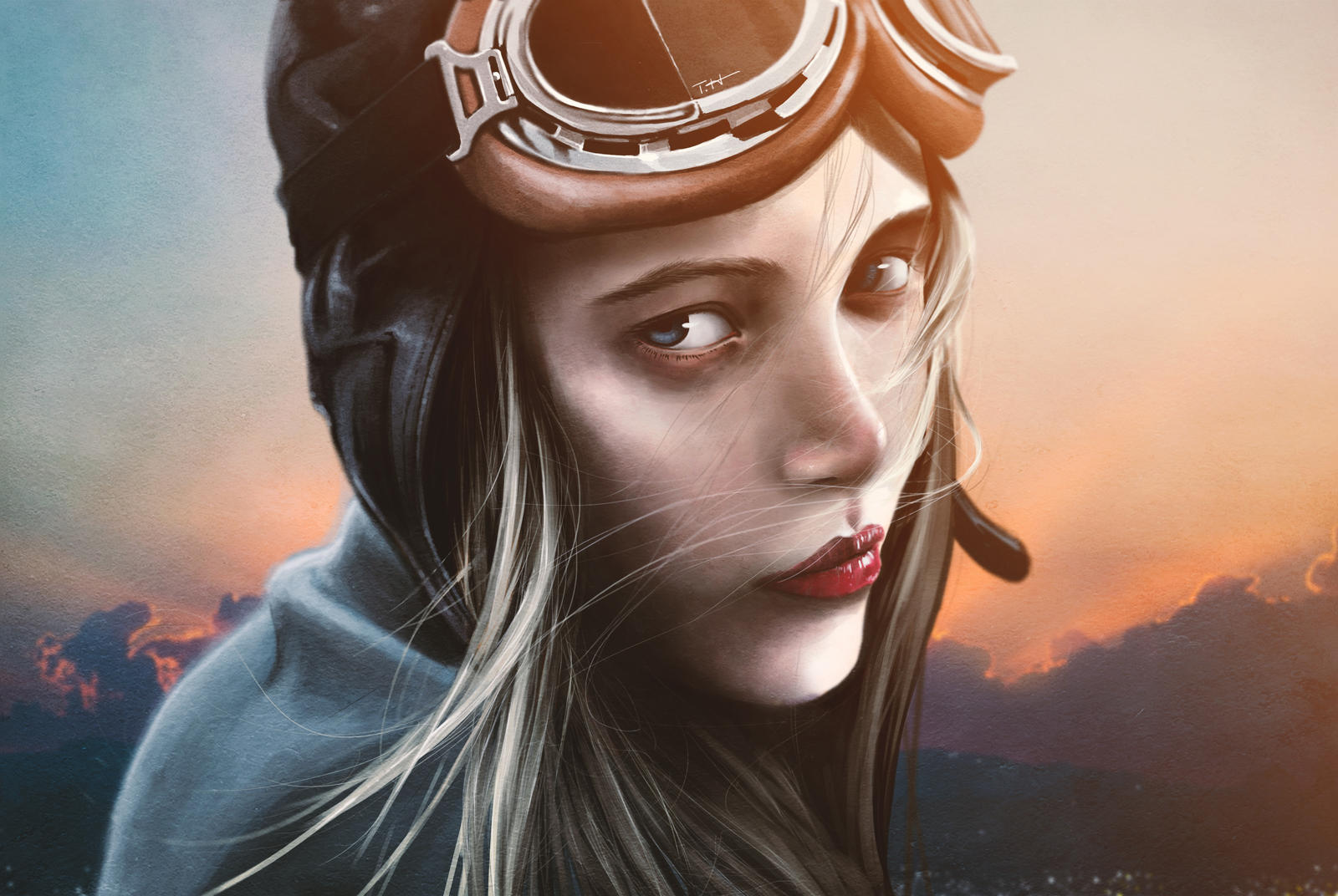 Female Pilot Deviantart Pilot Girl by higu0217 on DeviantArt