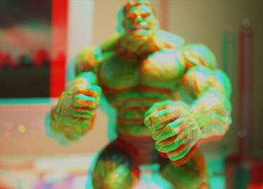 Hulk Anaglyph 3D