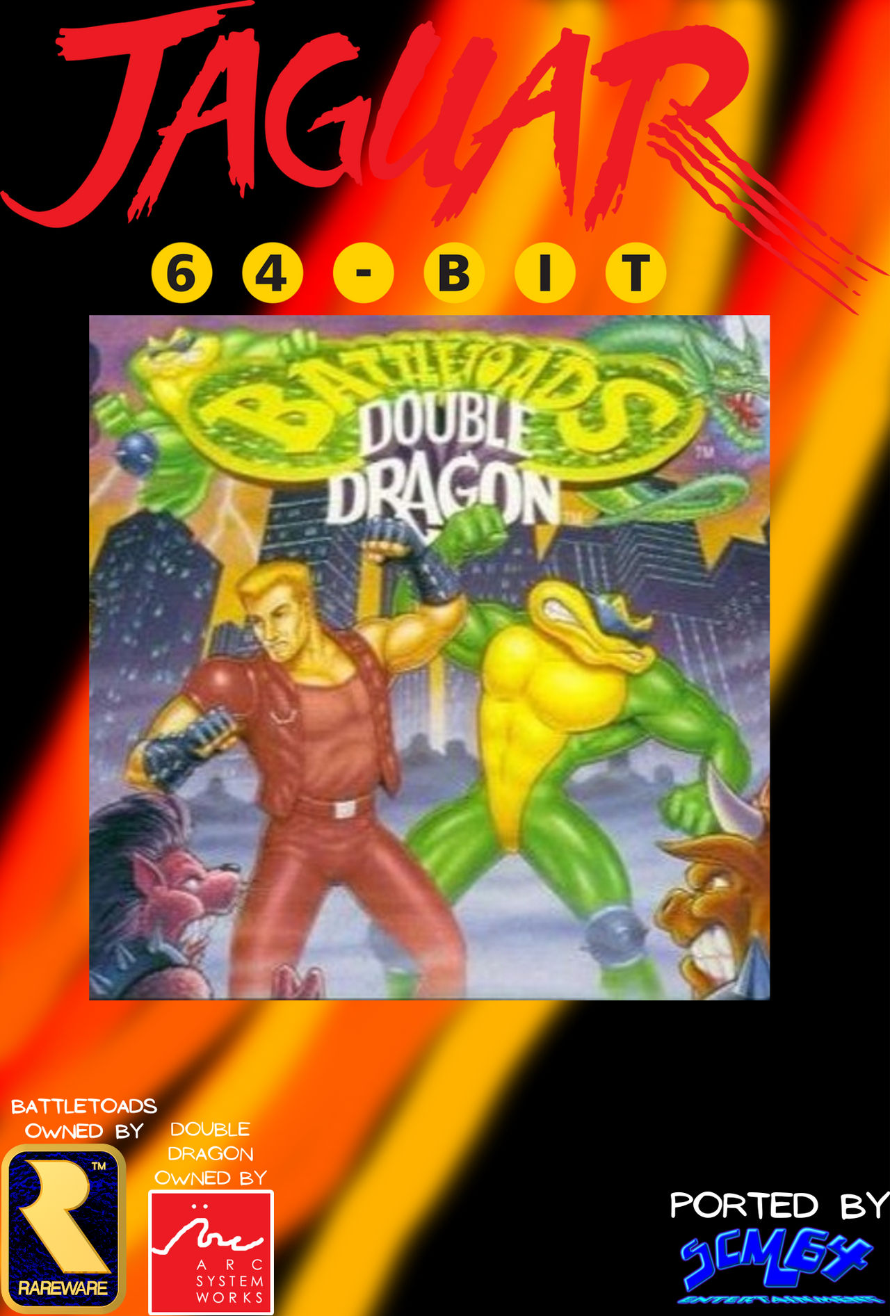 Double Dragon Neo Geo Port for Dreamcast Fanmade, Homebrew