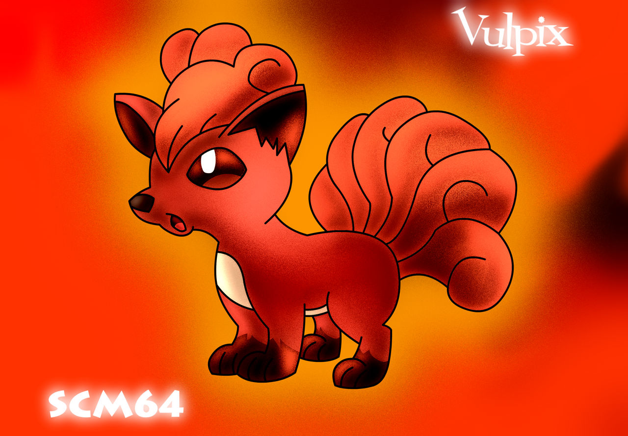 Vulpix (Finished artwork) by sapphirecatmario64 on DeviantArt