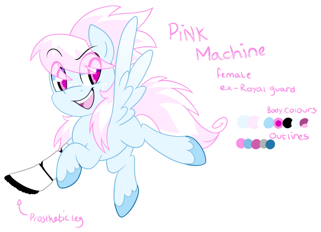 Pink Machine Operator Pink Machine Ref by PlNKMACHINE on DeviantArt