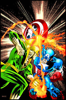 Captain America vs Iron Fist