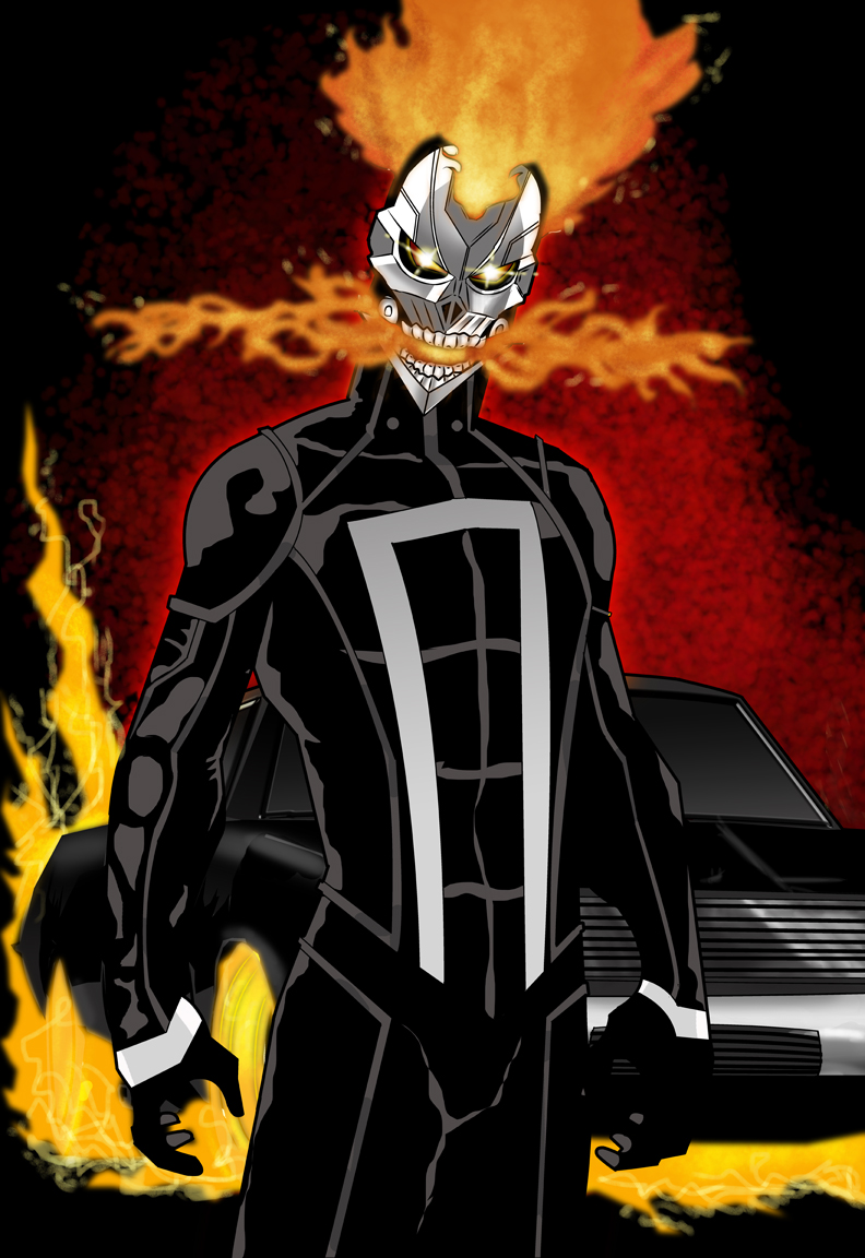 The Ghost Rider by mrfuzzynutz on DeviantArt