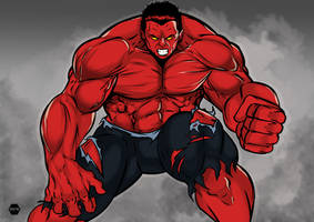 Hulked Out red