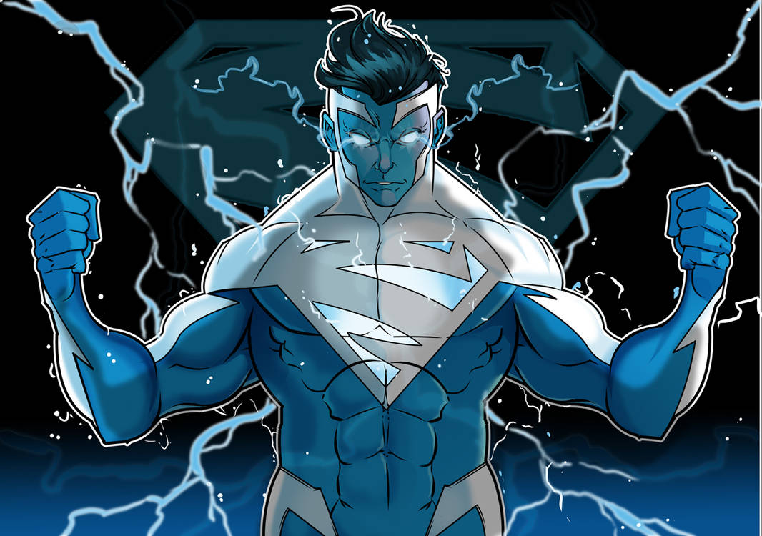 ELECTRIC SUPERMAN BLUE by mrfuzzynutz on DeviantArt