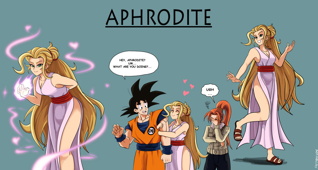 Aphrodite (Goku and the Olympians) by jaysonreyes on DeviantArt