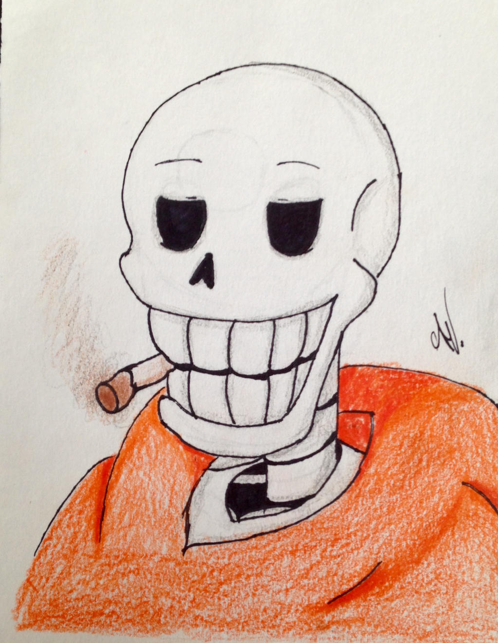 Underswap Papyrus by AnimeAHart on DeviantArt