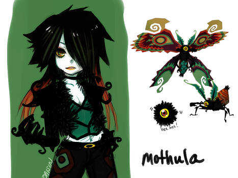 gijinka -- mothula