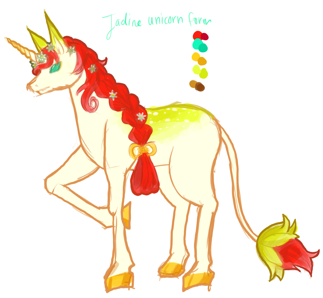 OCs -- Jadine Unicorn