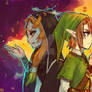 twilight princess -- Midna and Link