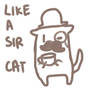 the like a Sir cat