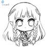 gif -- zelda chibi step by step