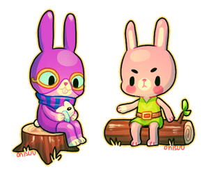 Animal Crossing AU - Ravio and Link (+spdpaint)