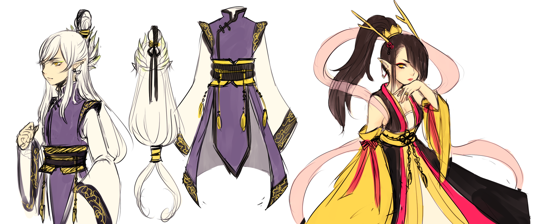 OCs -- Huang's robes