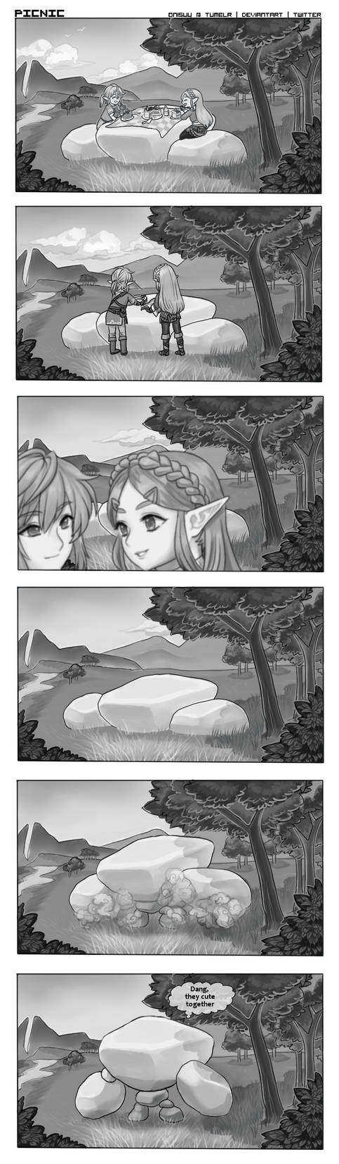 botw -- Picnic by onisuu