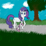 Rarity with Sweetie Belle