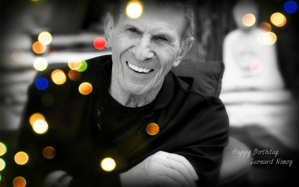 Happy Birthday, Leonard Nimoy by GoodOldBaz on DeviantArt