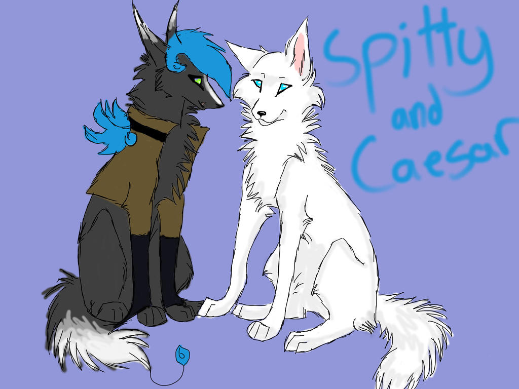 Spitty Boss Spitty and Caesar by GoodOldBaz on DeviantArt