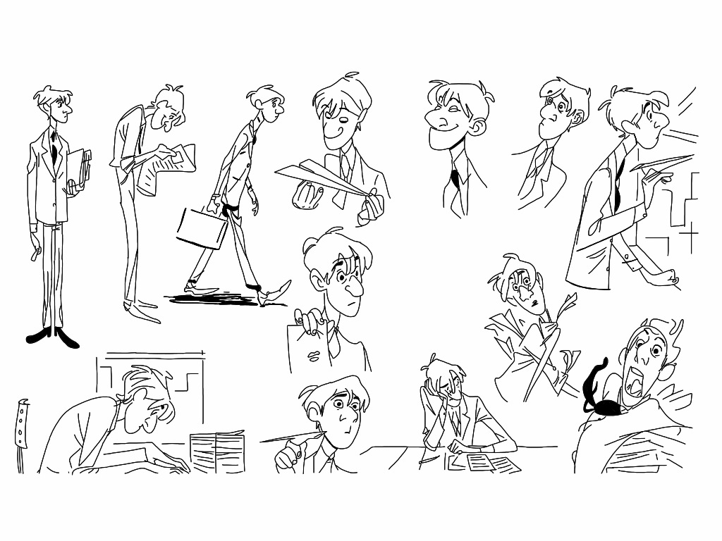 Paperman: George by Spartandragon12 on DeviantArt