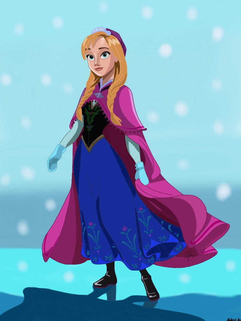Anna Spring Character Anna by Spartandragon12 on DeviantArt
