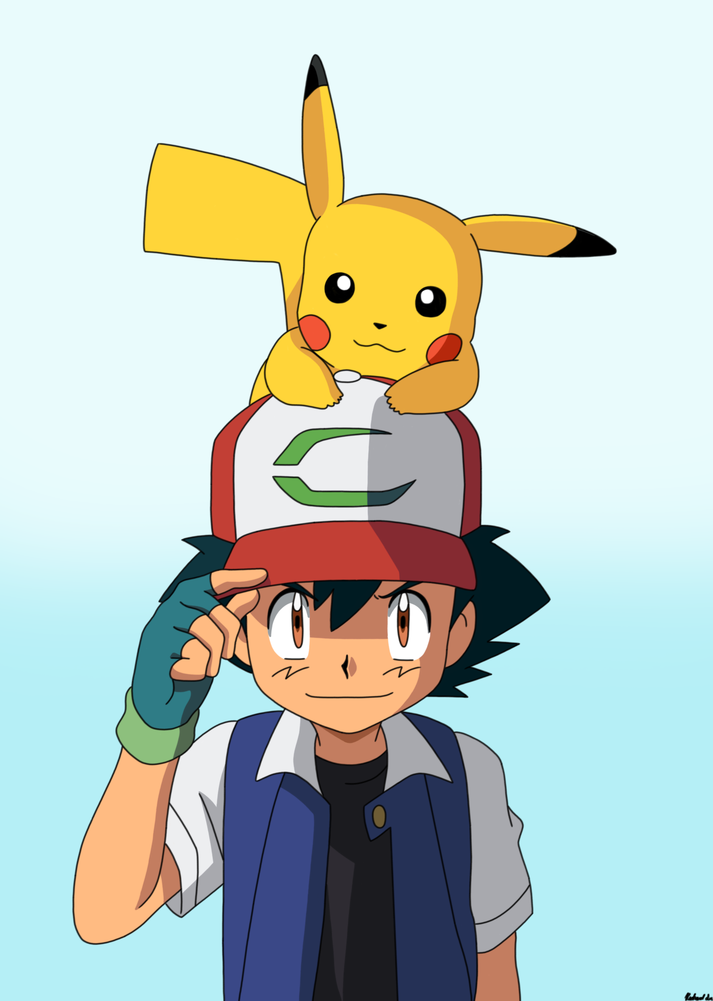 Pokemon Master, Ash Ketchum by Spartandragon12 on DeviantArt