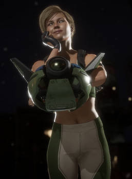 Mortal Kombat 11 - Cassie Cage Cute Pose