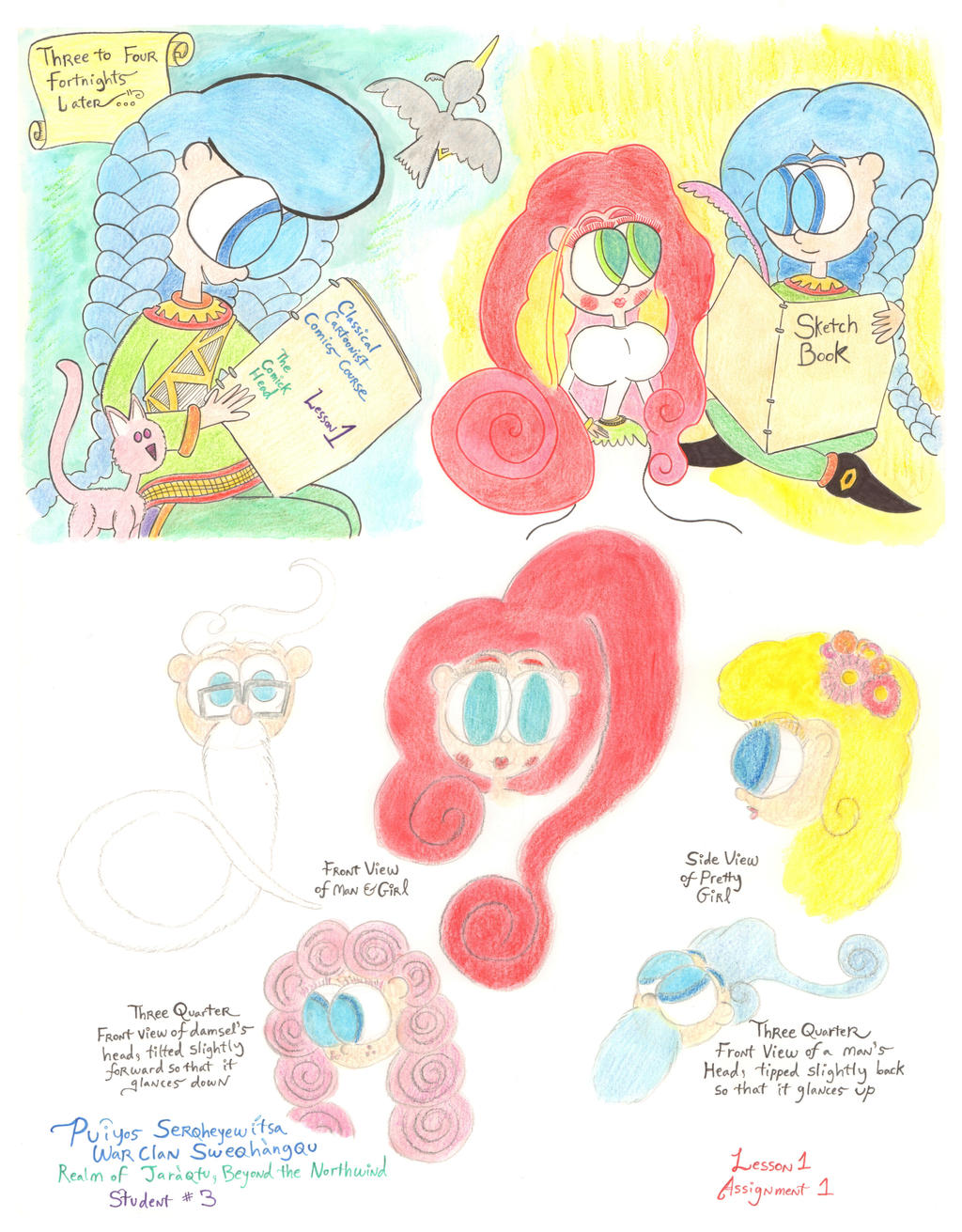 Cartoon Course Lesson 1.1 by PueyMcCleary on DeviantArt