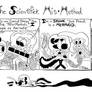 Smudgy, in black and white