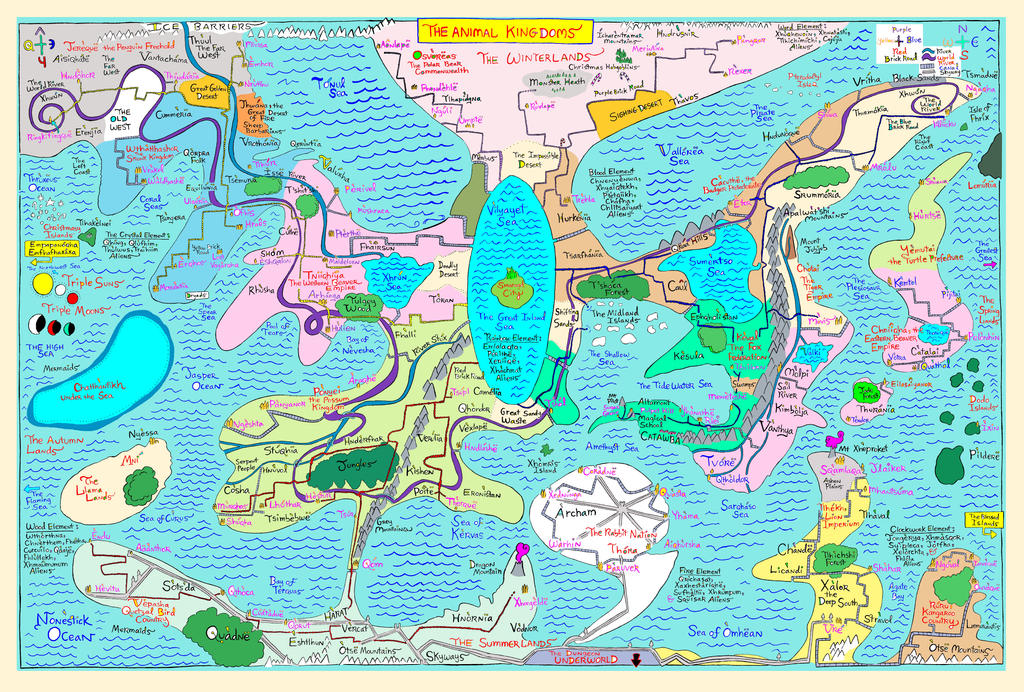Map Of The Animal Kingdoms By PueyMcCleary On DeviantArt map-of-the-animal-kingdoms-by-pueymccleary-on-deviantart