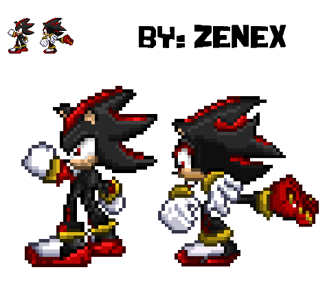 SSF2 BETA Shadow the hedgehog W.I.P by ZeroMods on DeviantArt